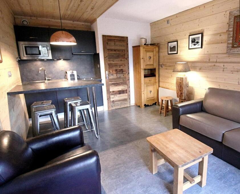 Studio Avec Coin Montagne Au Pied Des Pistes Megève Exteriér fotografie