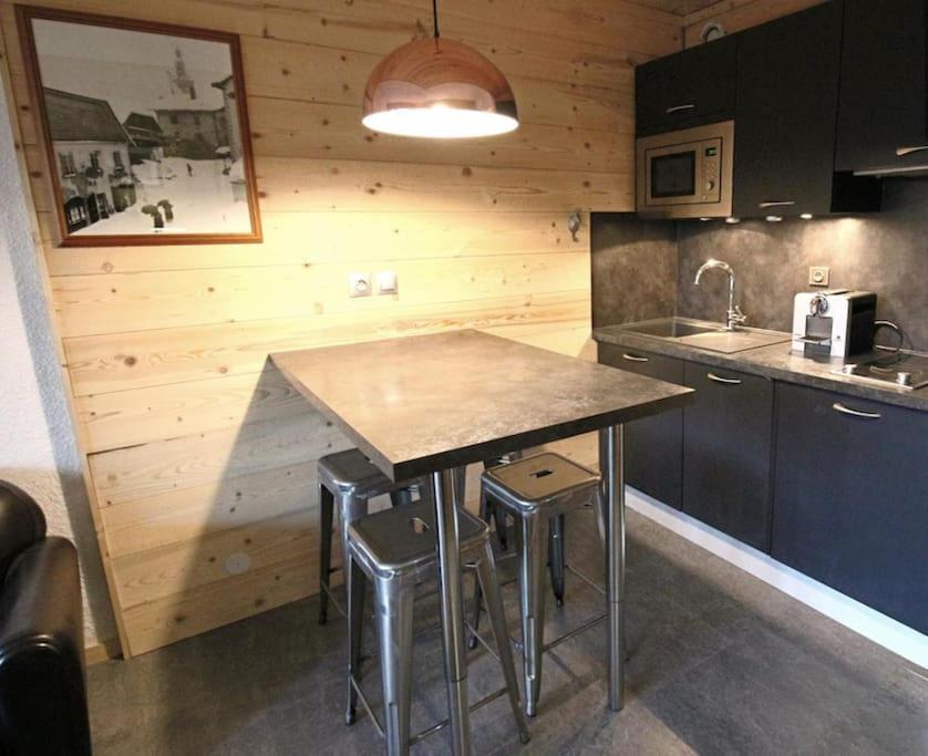 Studio Avec Coin Montagne Au Pied Des Pistes Megève Exteriér fotografie